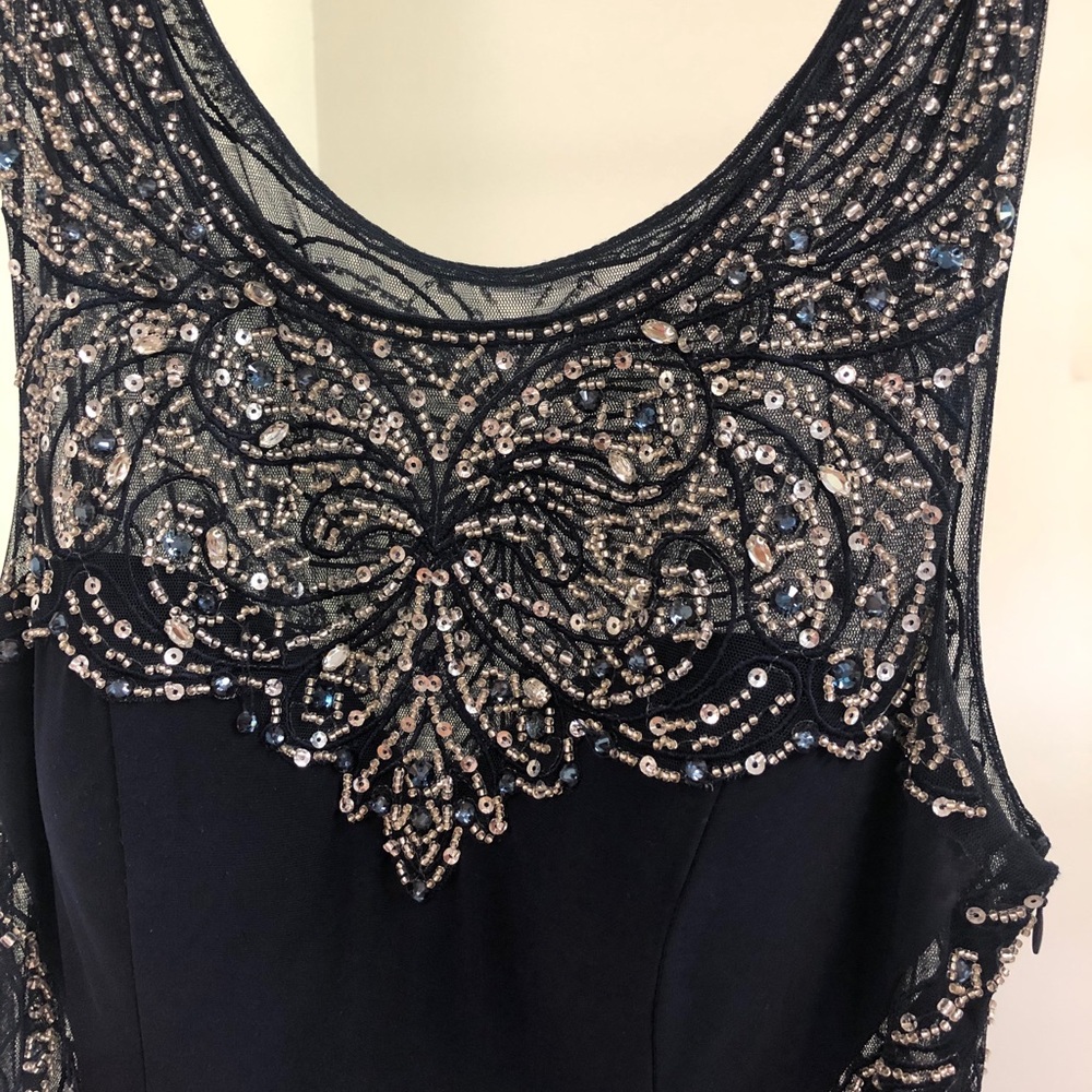 Betsy Adam Dress w/Alex evenings cover up